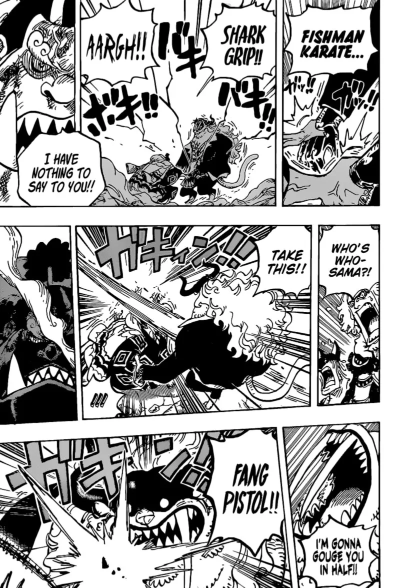 One Piece Chapter 1018: Jinbe VS. Who's Who – Page 15