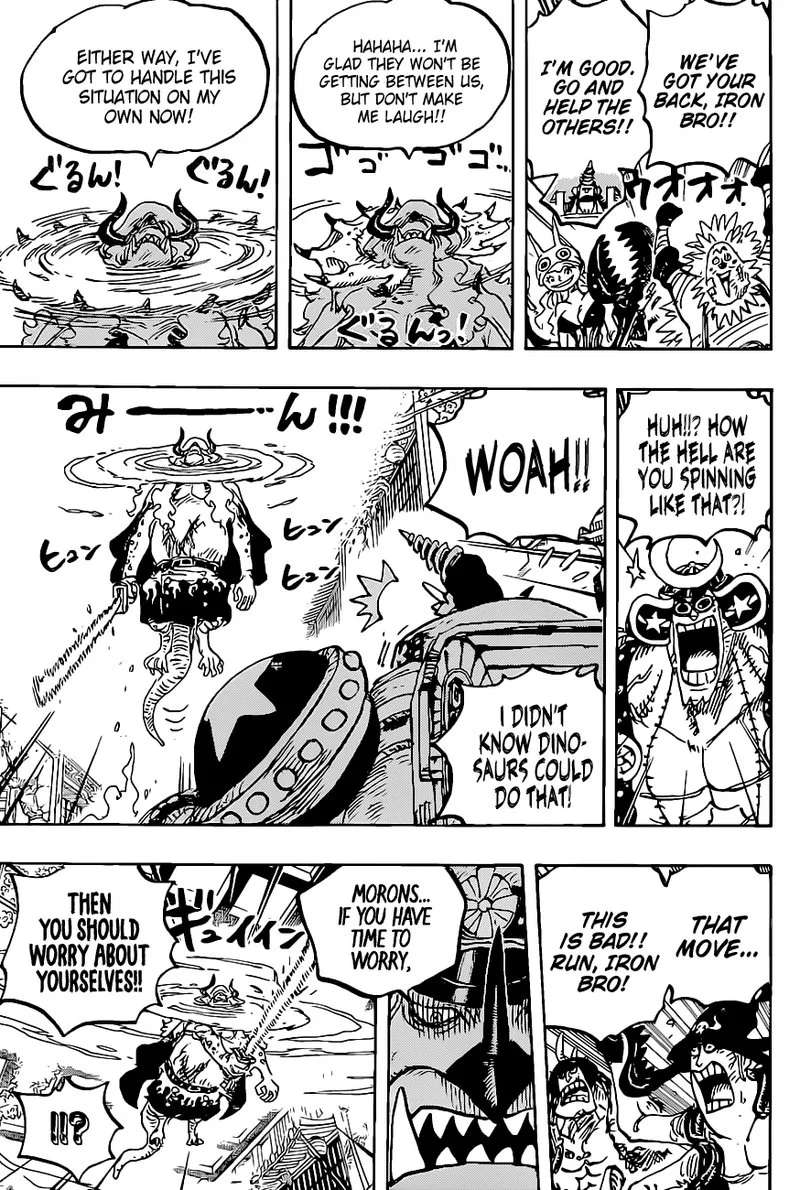One Piece Chapter 1019: Triceracopter – Page 8