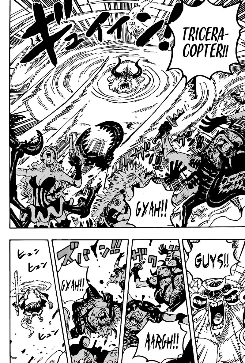 One Piece Chapter 1019: Triceracopter – Page 9