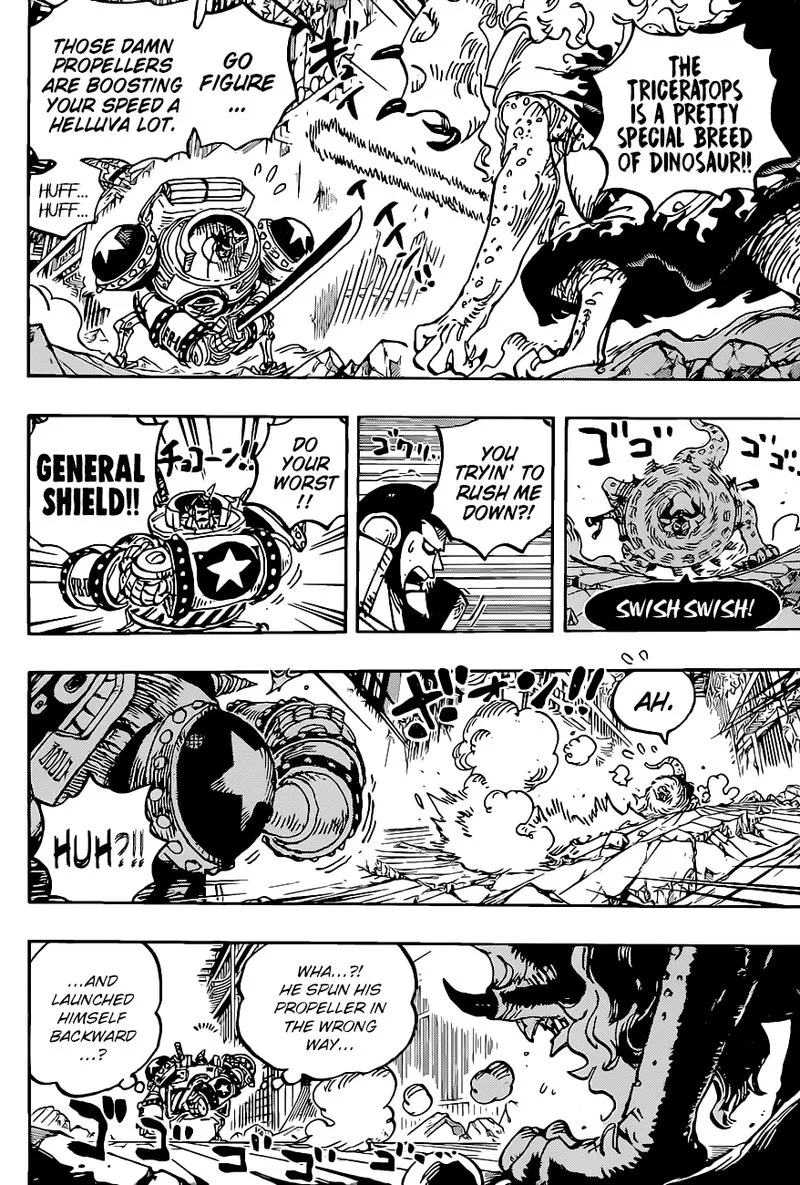 One Piece Chapter 1019: Triceracopter – Page 11