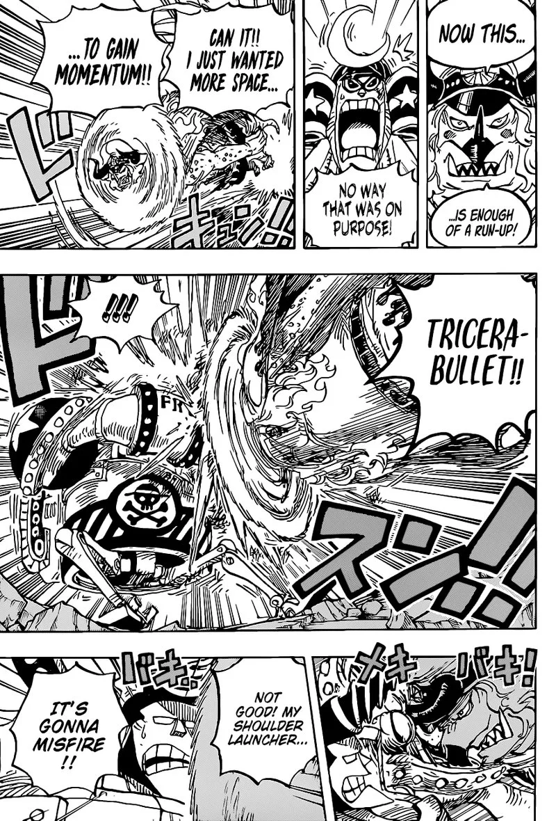 One Piece Chapter 1019: Triceracopter – Page 12
