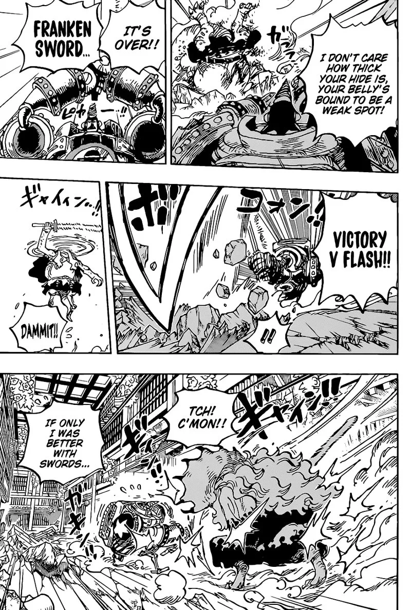 One Piece Chapter 1019: Triceracopter – Page 14