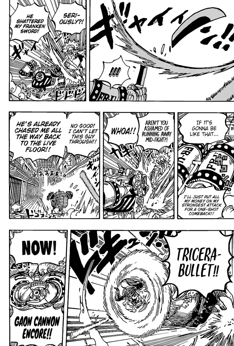 One Piece Chapter 1019: Triceracopter – Page 15