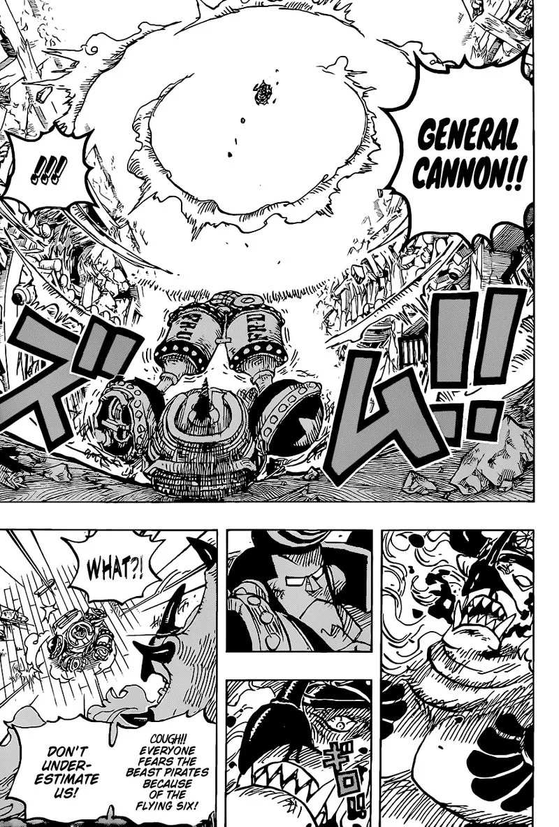One Piece Chapter 1019: Triceracopter – Page 16