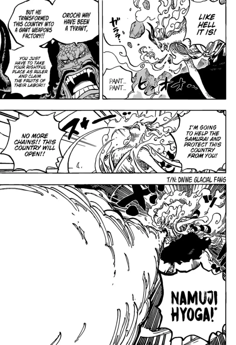 One Piece Chapter 1020: Robin VS Black Maria – Page 3