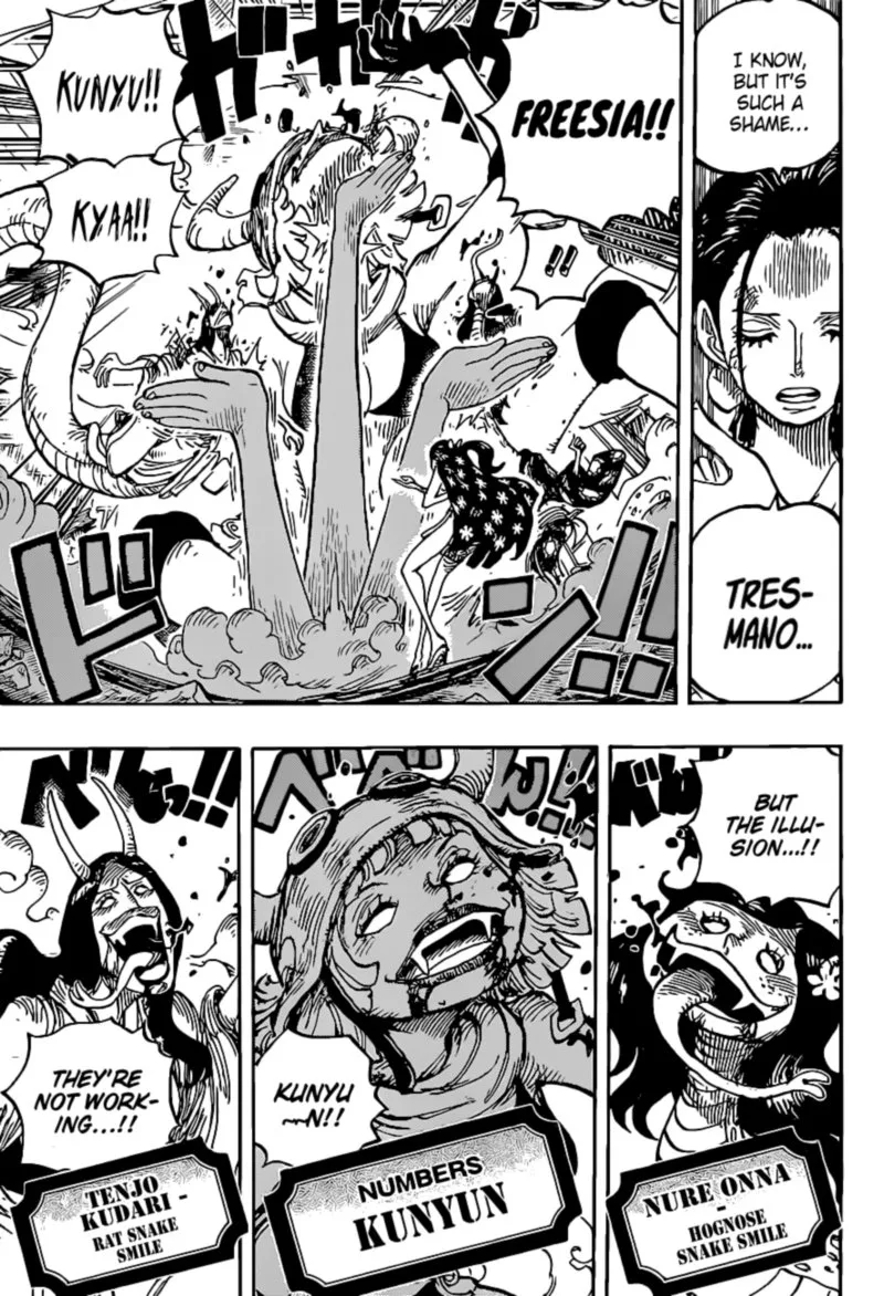One Piece Chapter 1020: Robin VS Black Maria – Page 7