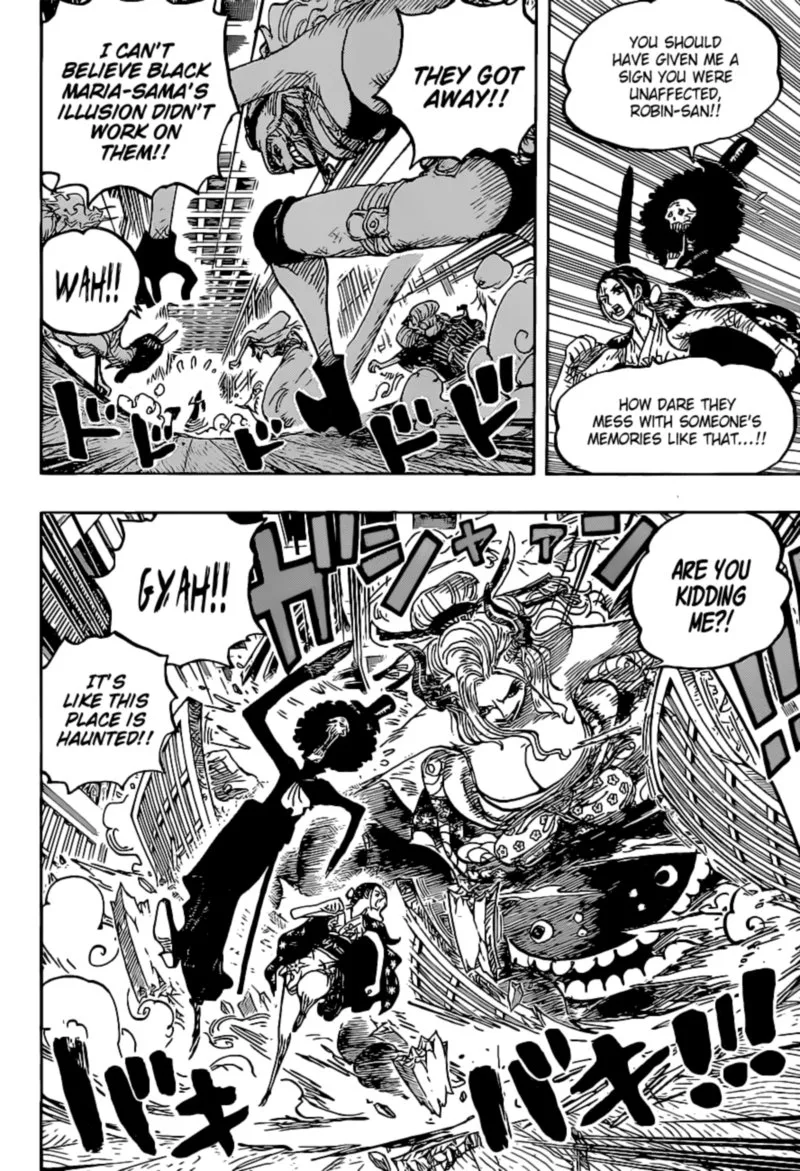 One Piece Chapter 1020: Robin VS Black Maria – Page 8