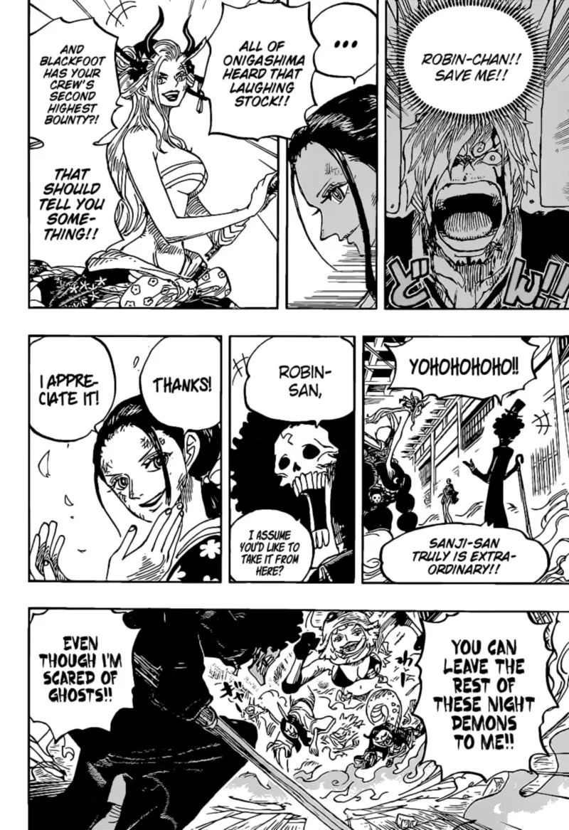 One Piece Chapter 1020: Robin VS Black Maria – Page 14