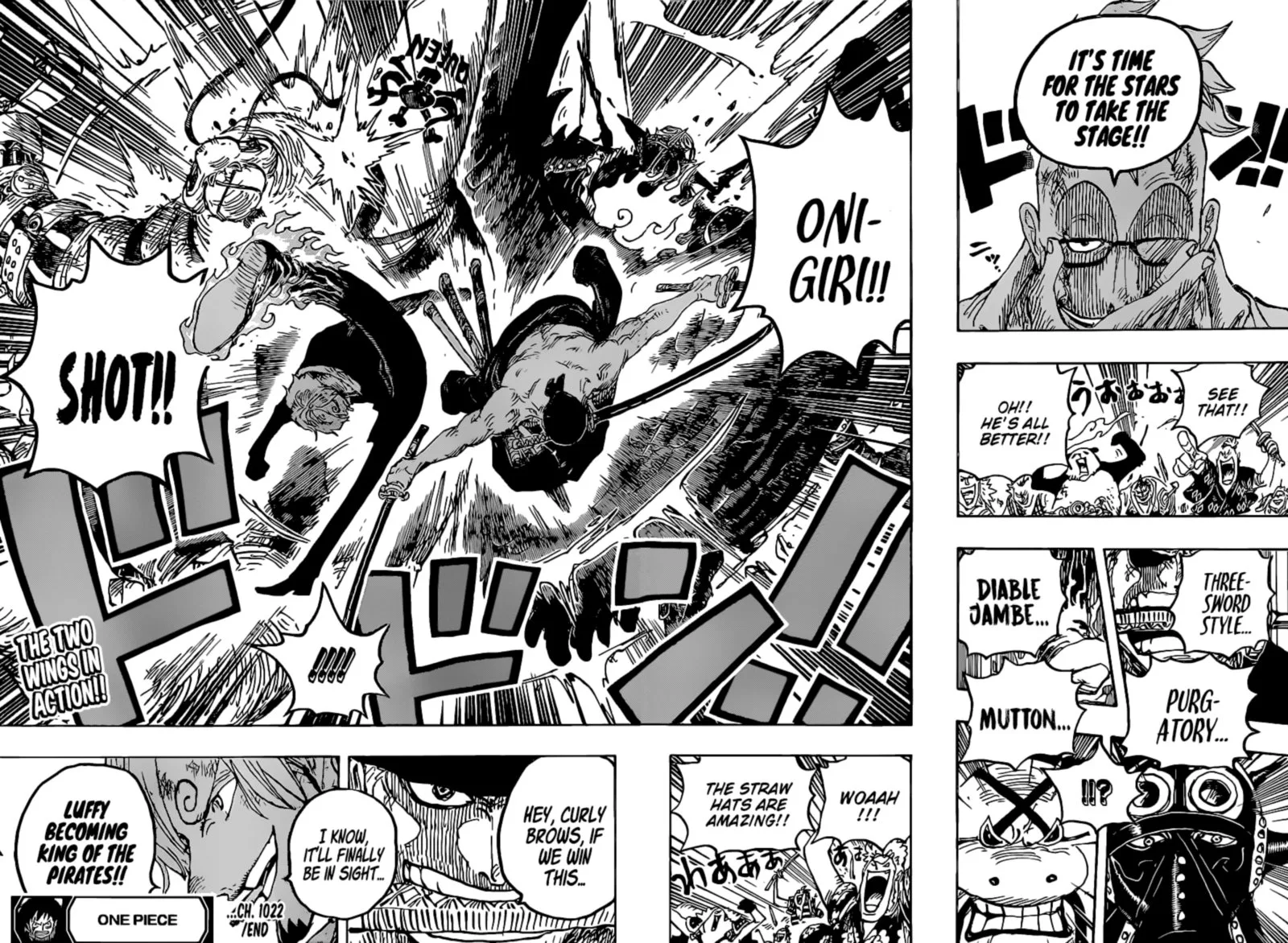 One Piece Chapter 1022: The stars take the stage – Page 15