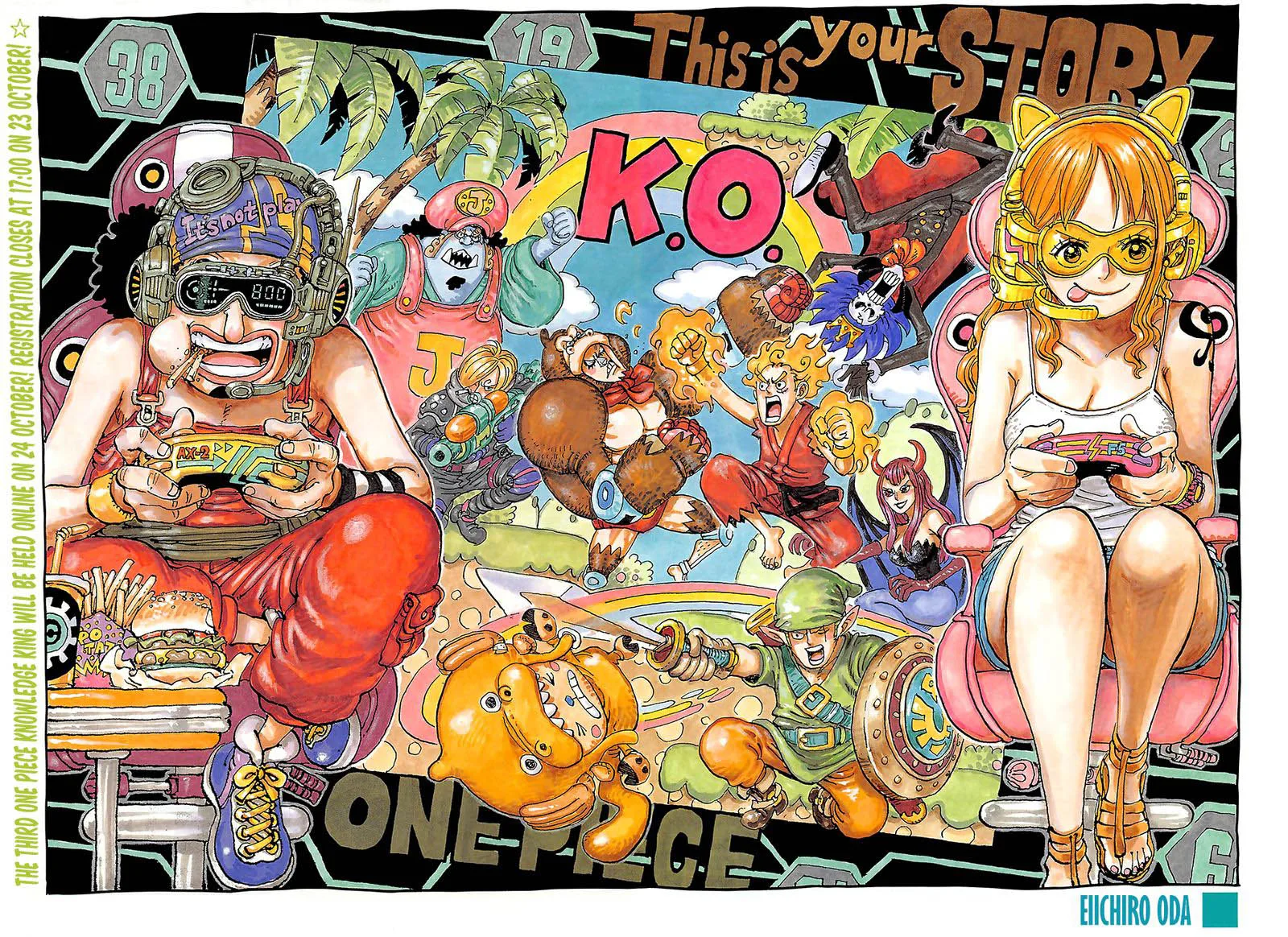 One Piece Chapter 1028: Brachiosaur-Hiss – Page 2