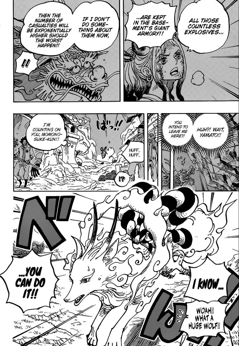 One Piece Chapter 1028: Brachiosaur-Hiss – Page 8