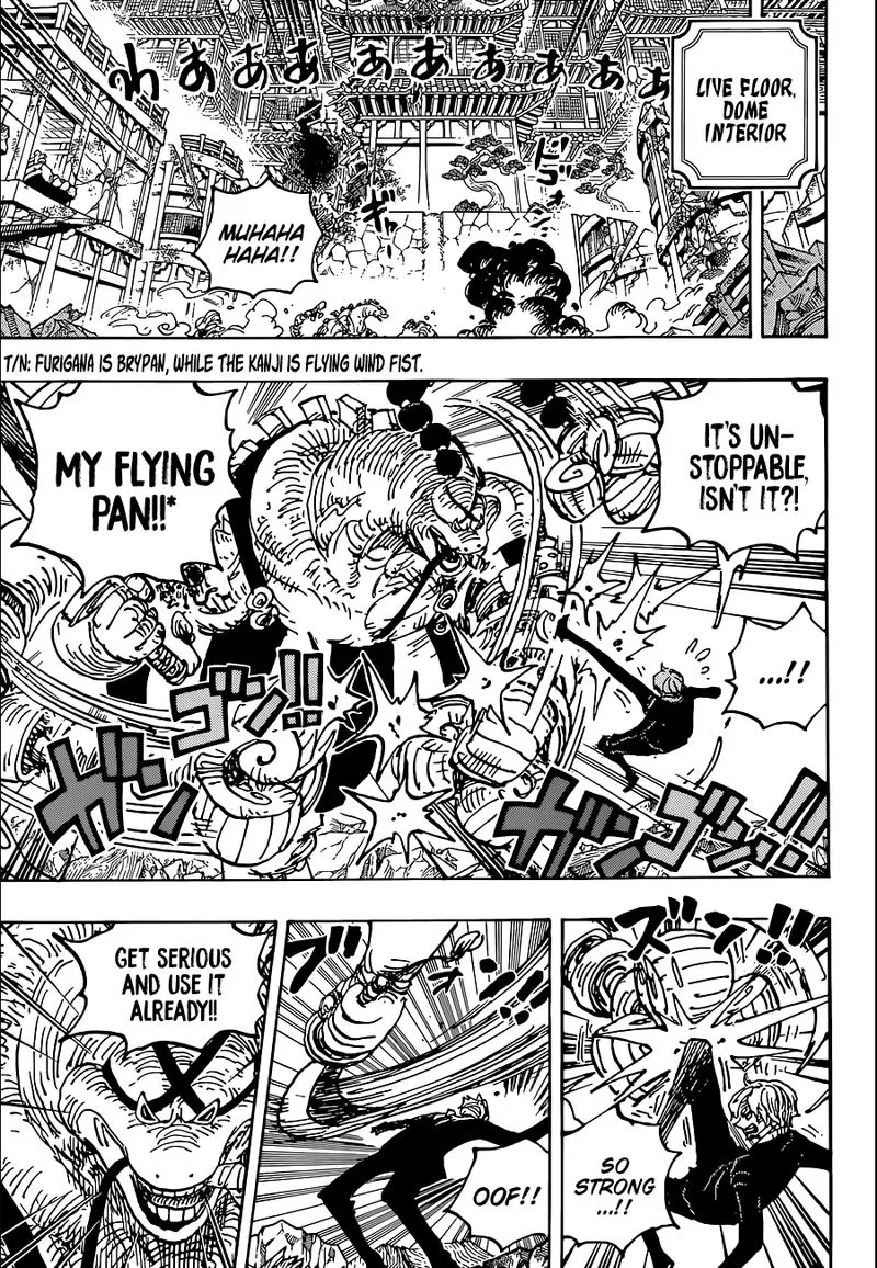 One Piece Chapter 1028: Brachiosaur-Hiss – Page 9