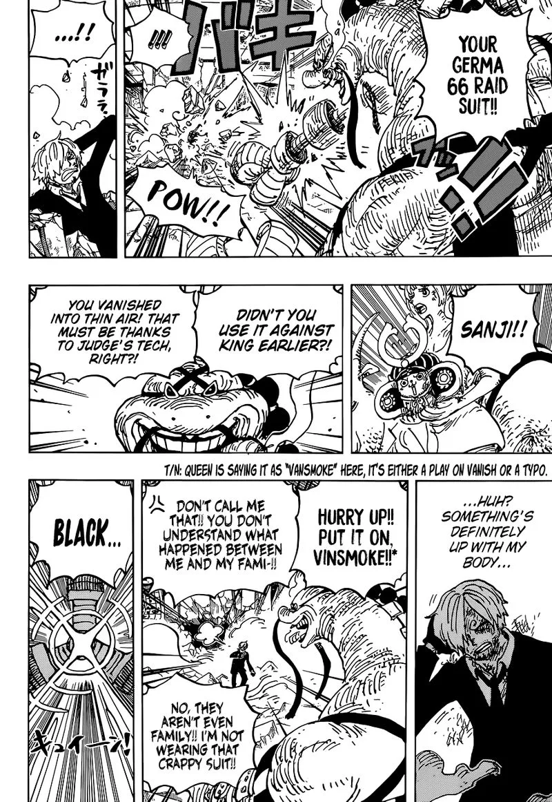 One Piece Chapter 1028: Brachiosaur-Hiss – Page 10