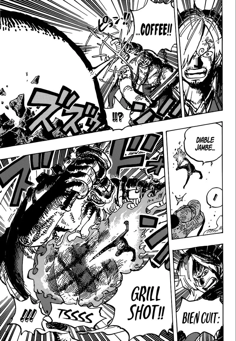 One Piece Chapter 1028: Brachiosaur-Hiss – Page 11