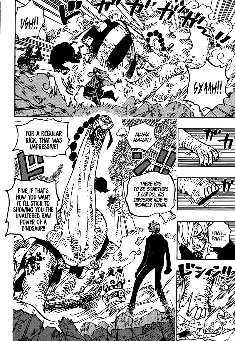 One Piece Chapter 1028: Brachiosaur-Hiss – Page 12