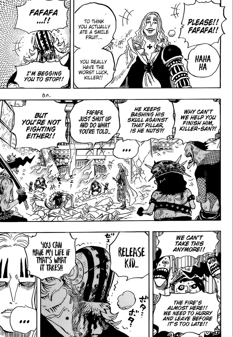 One Piece Chapter 1029: The Tower – Page 9