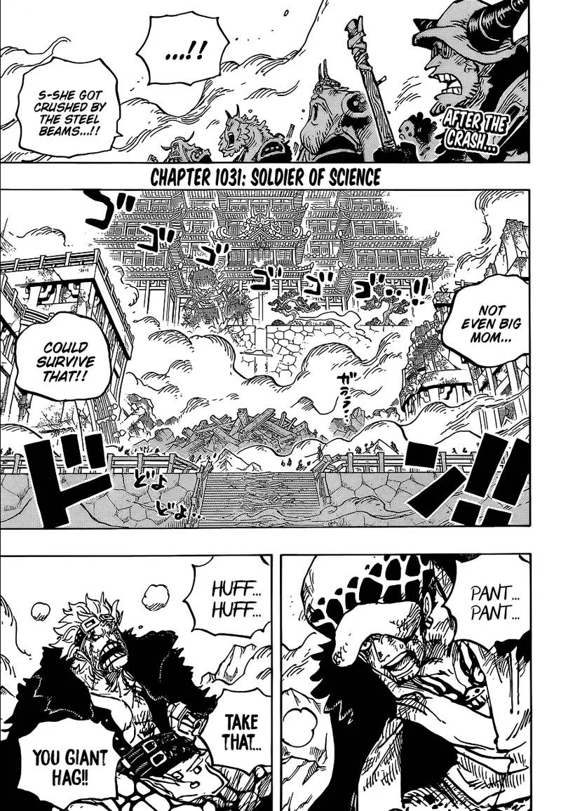 One Piece Chapter 1031: Soldier of Science – Page 3