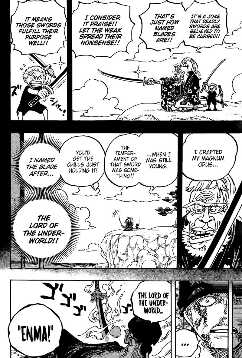 One Piece Chapter 1033: Shimotsuki Kozaburo – Page 14