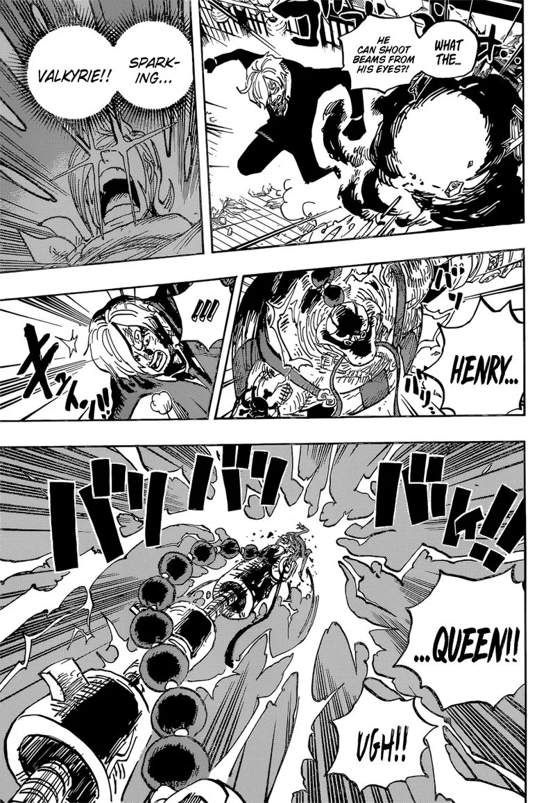 One Piece Chapter 1034: Sanji vs. Queen – Page 5