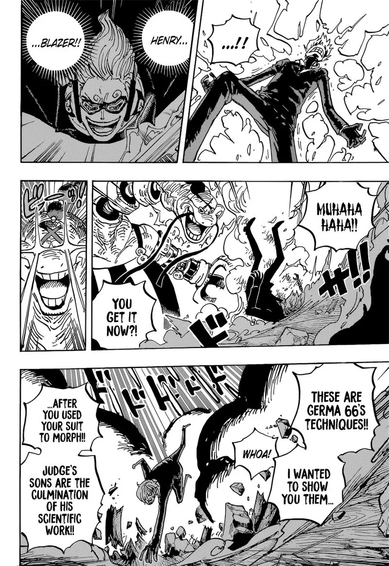 One Piece Chapter 1034: Sanji vs. Queen – Page 6