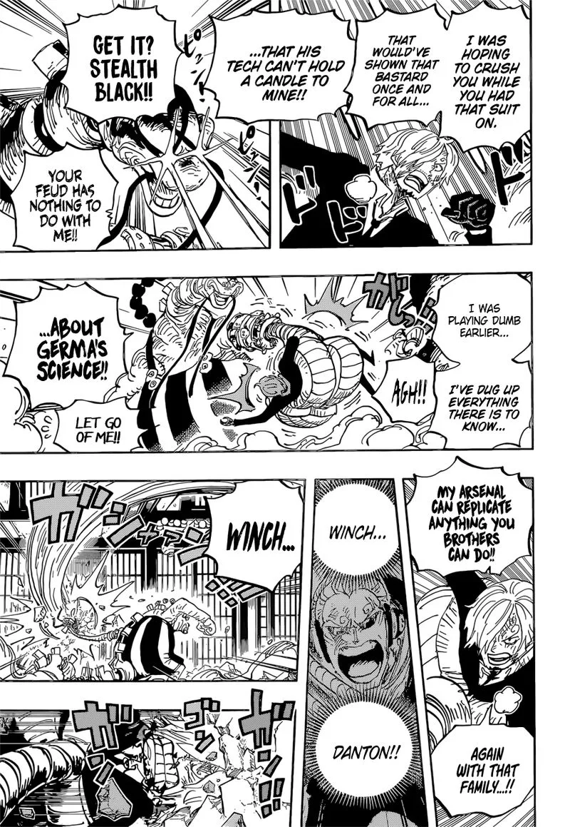 One Piece Chapter 1034: Sanji vs. Queen – Page 7
