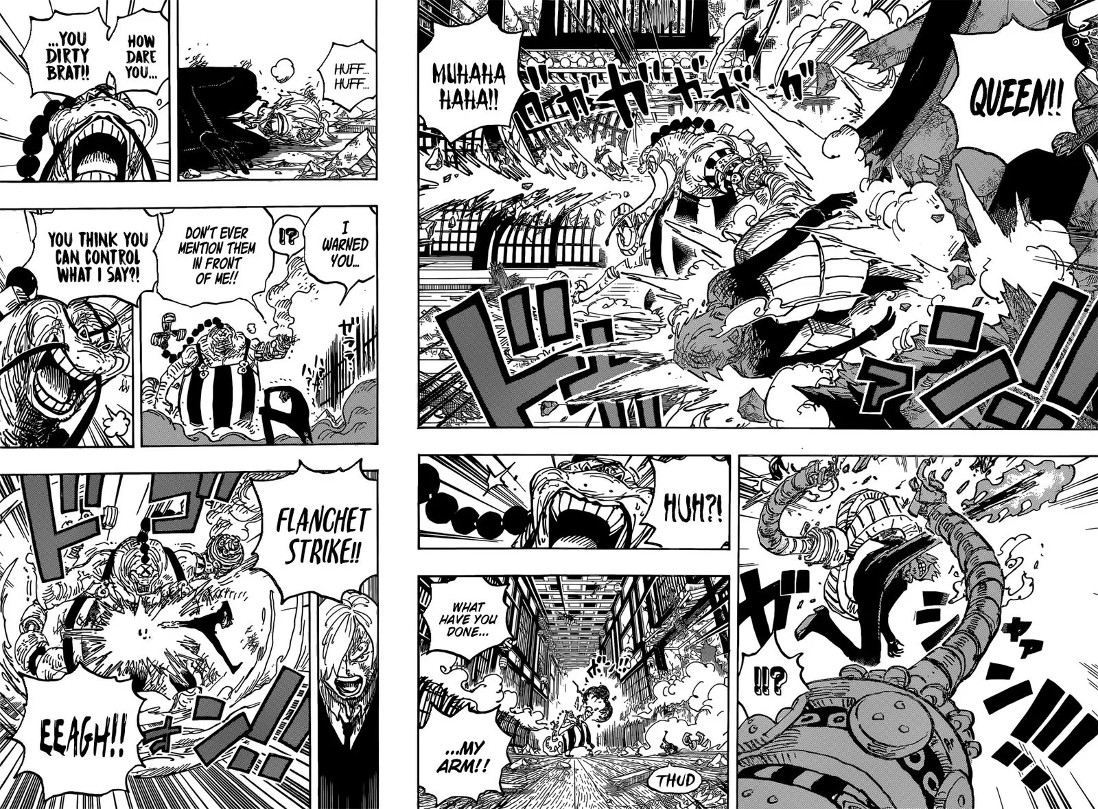 One Piece Chapter 1034: Sanji vs. Queen – Page 8