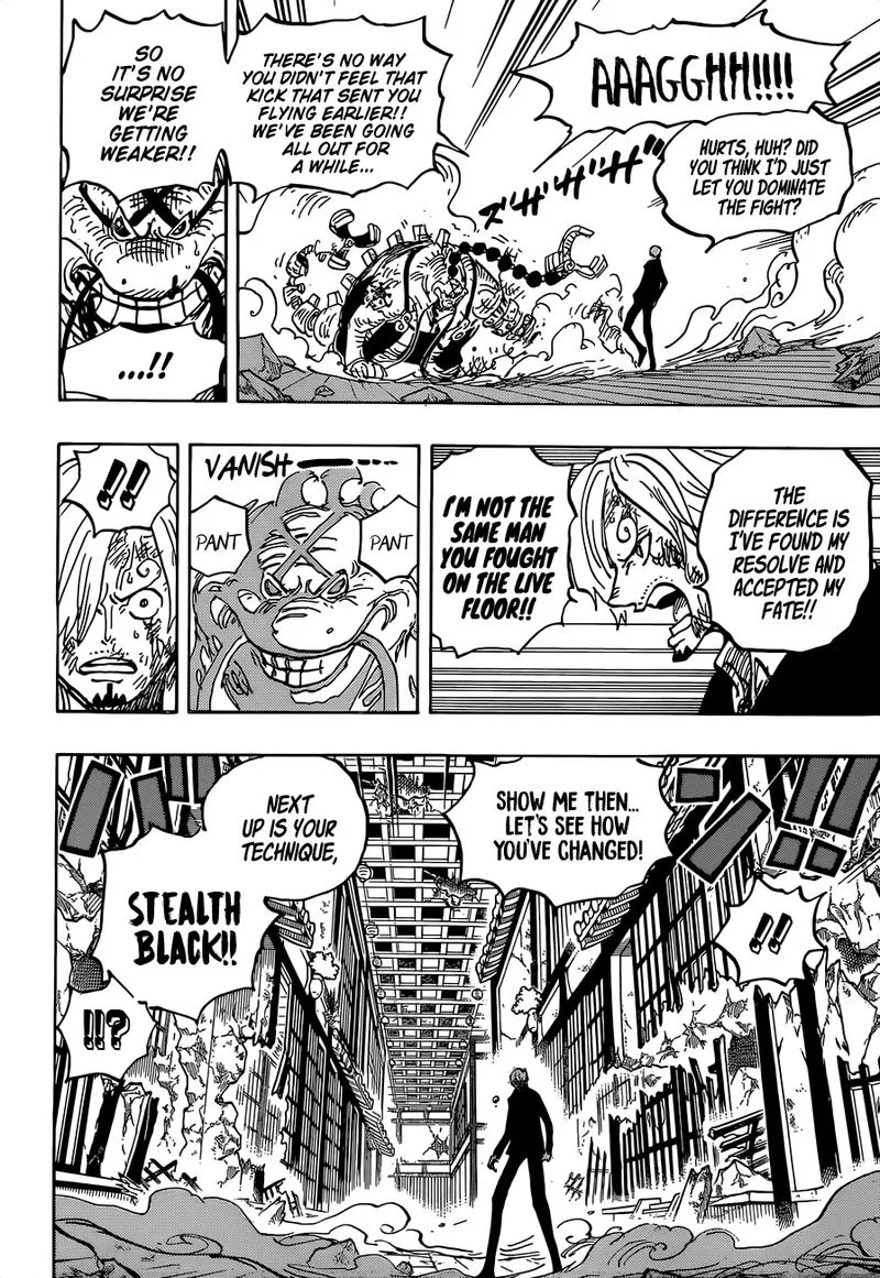 One Piece Chapter 1034: Sanji vs. Queen – Page 9