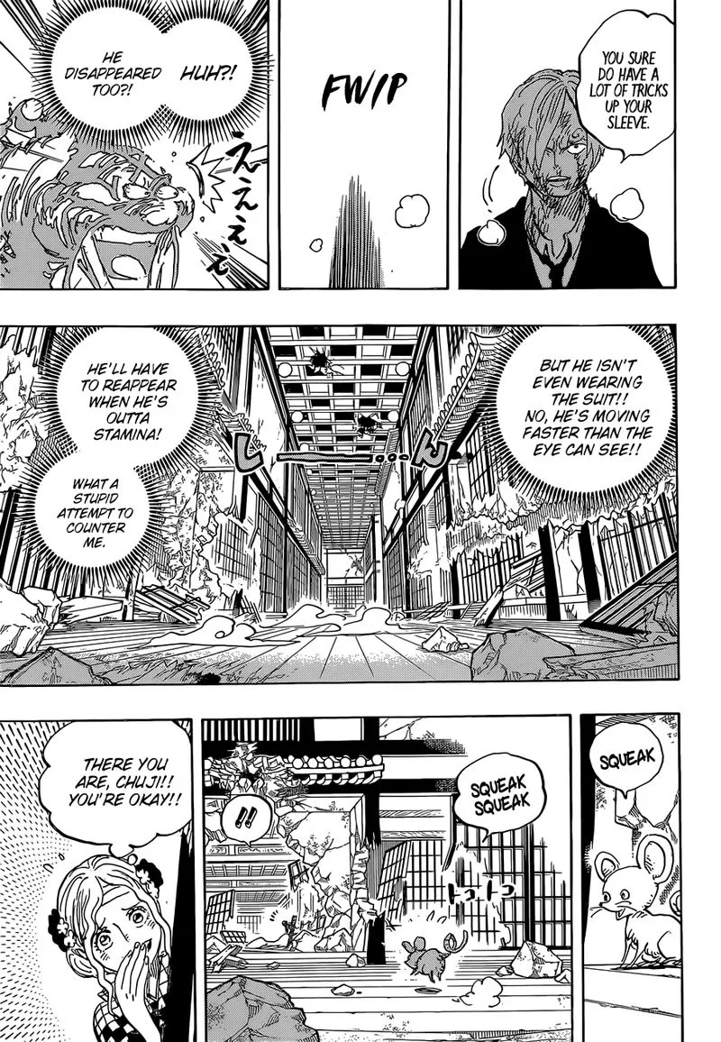 One Piece Chapter 1034: Sanji vs. Queen – Page 10