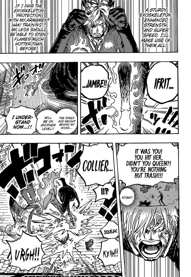 One Piece Chapter 1034: Sanji vs. Queen – Page 12