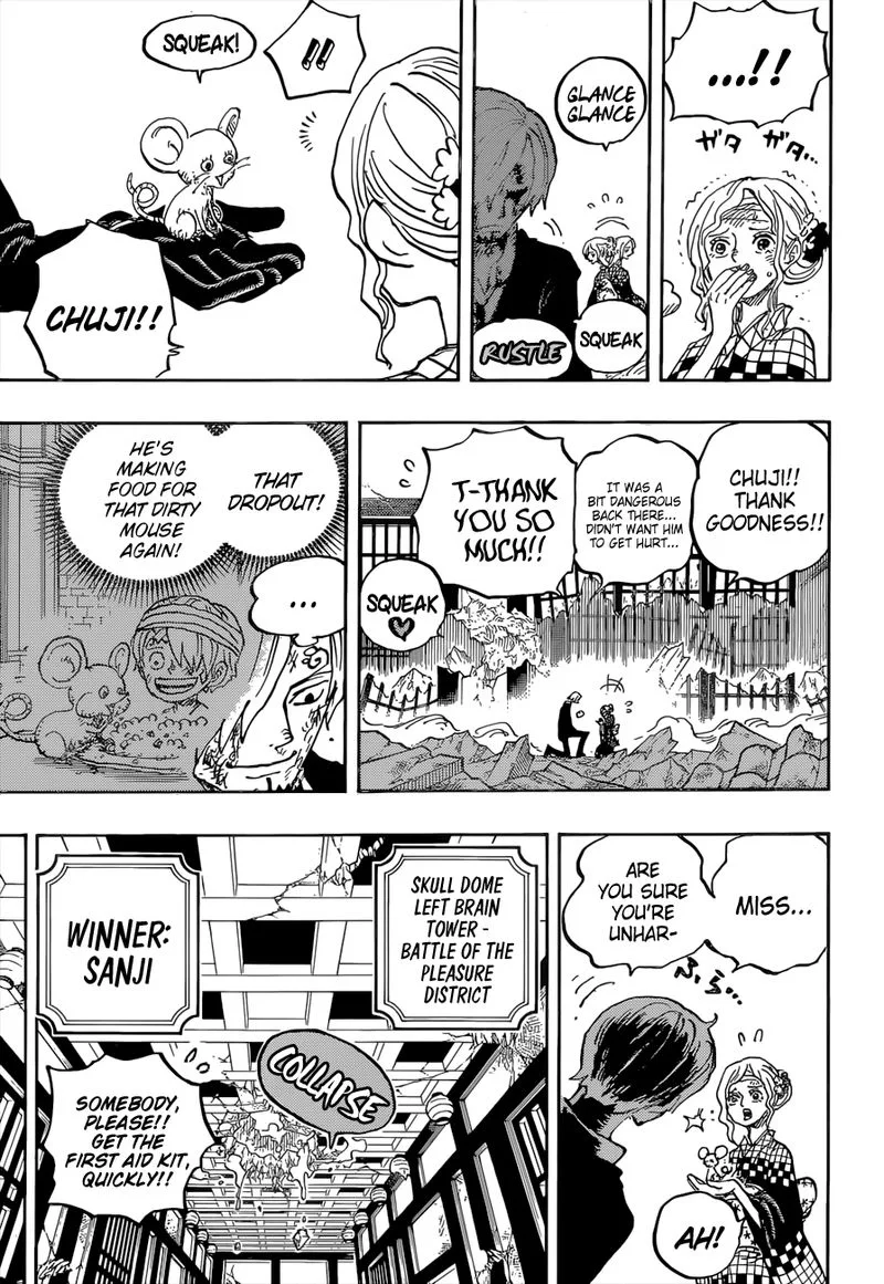 One Piece Chapter 1035: Zoro vs King – Page 3