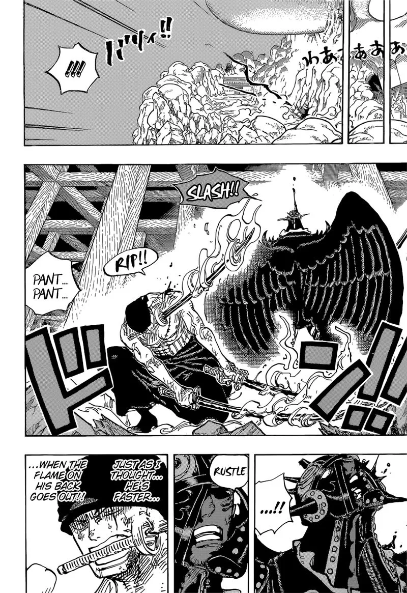 One Piece Chapter 1035: Zoro vs King – Page 4