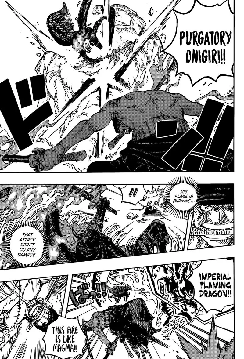 One Piece Chapter 1035: Zoro vs King – Page 11