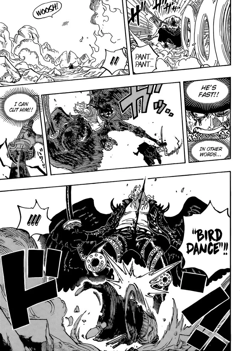 One Piece Chapter 1035: Zoro vs King – Page 13