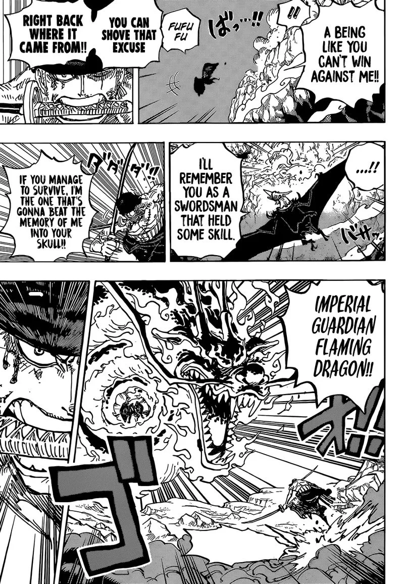 One Piece Chapter 1035: Zoro vs King – Page 15