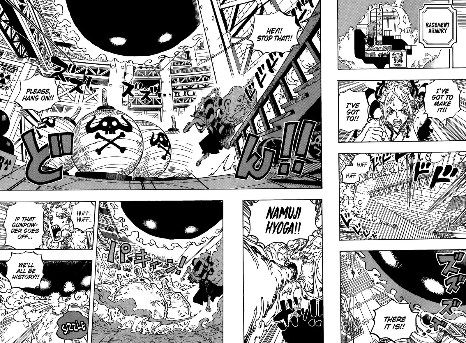 One Piece Chapter 1038: Kid & Law vs. Big Mom – Page 8