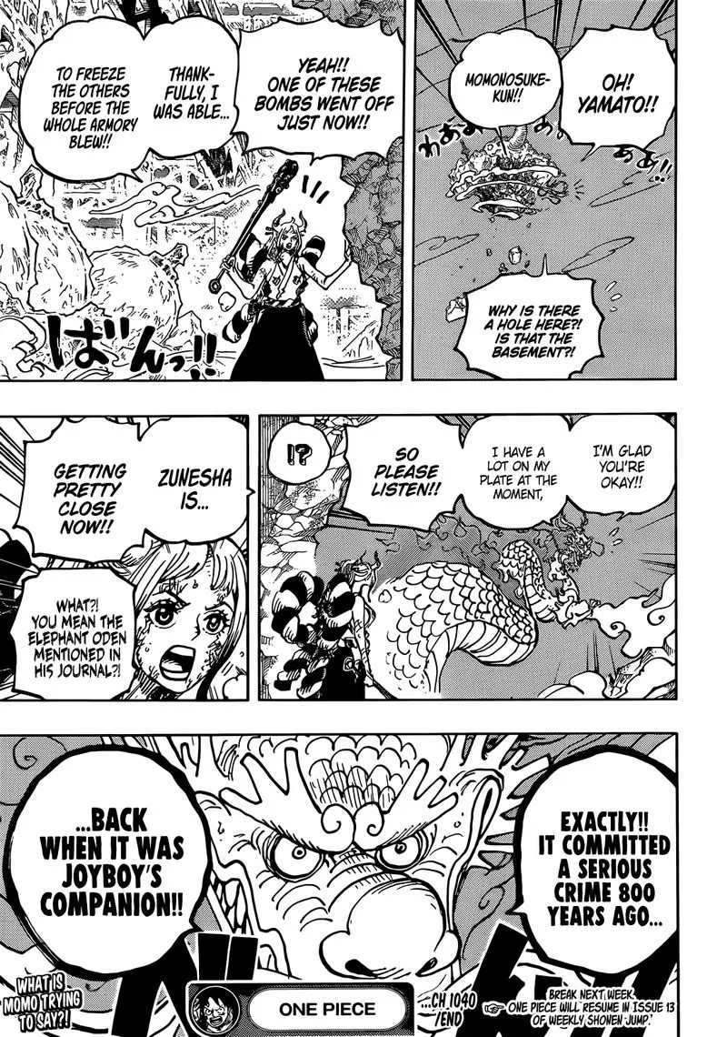 One Piece Chapter 1040: Falling on Deaf Ears – Page 12