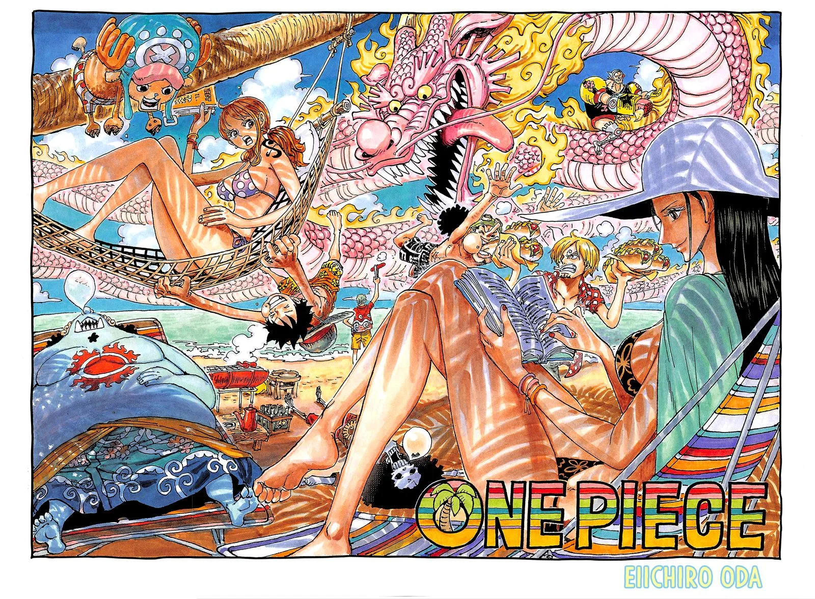One Piece Chapter 1047: The Skies Above the Capital – Page 2