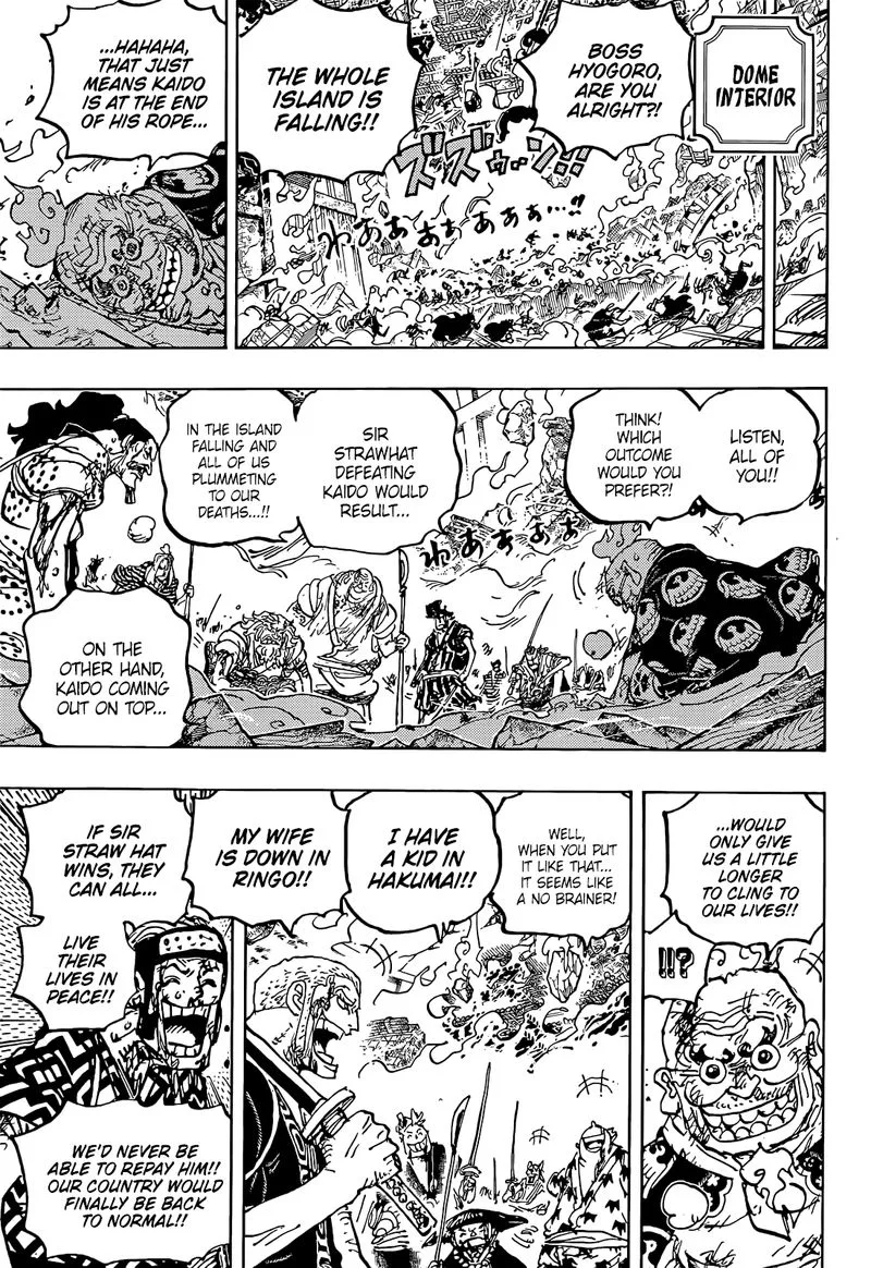 One Piece Chapter 1047: The Skies Above the Capital – Page 14