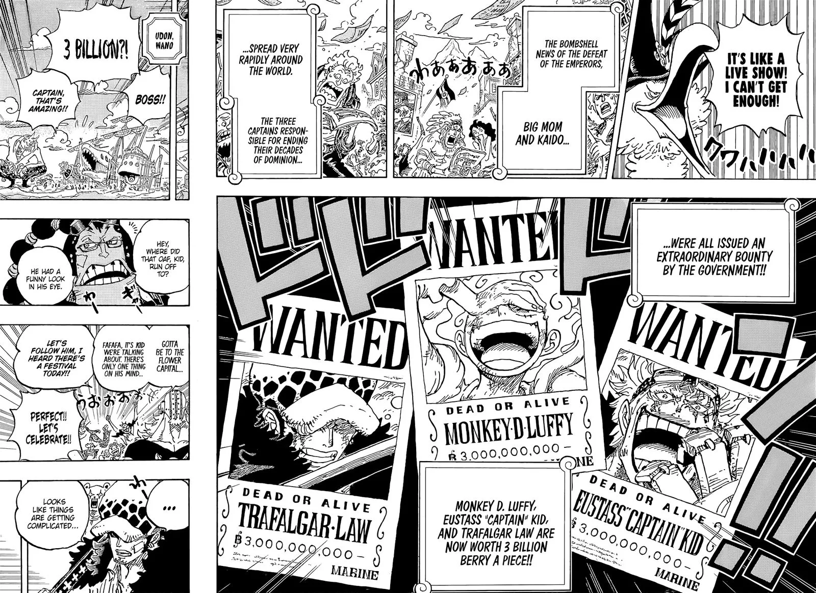 One Piece Chapter 1053: The New Emperors – Page 4
