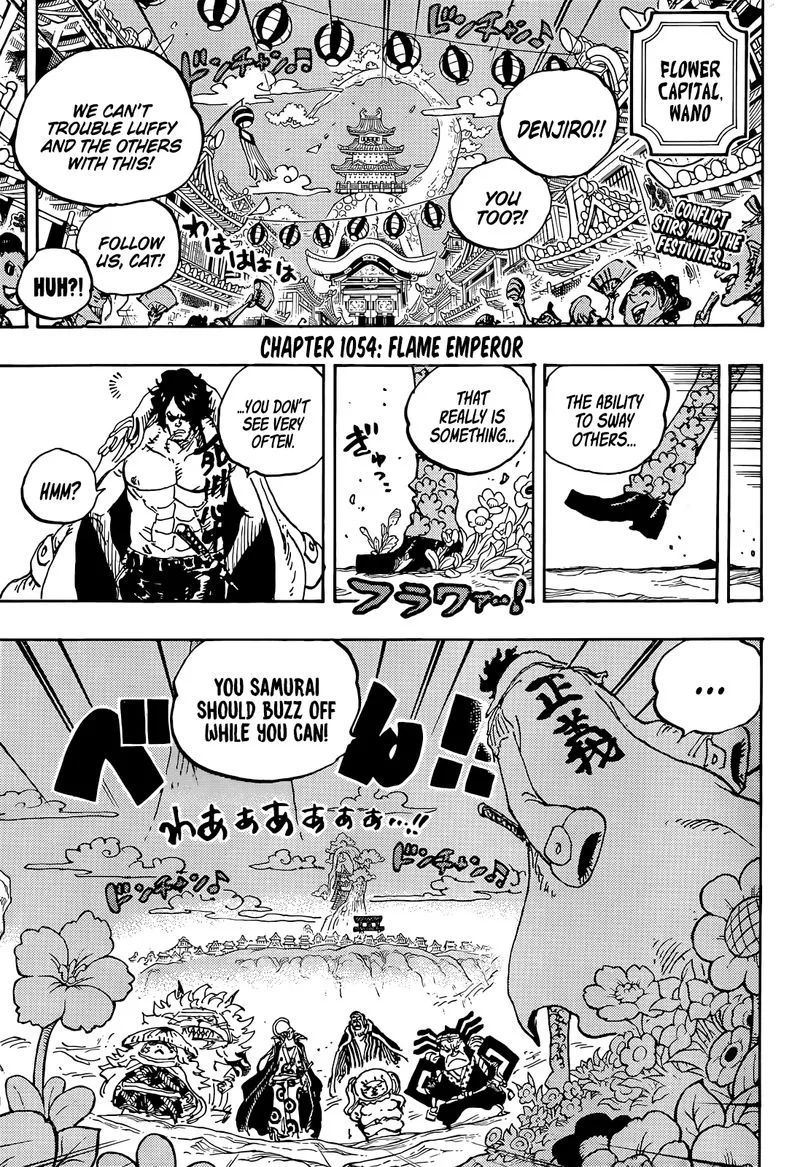 One Piece Chapter 1054: Flame Emperor – Page 3