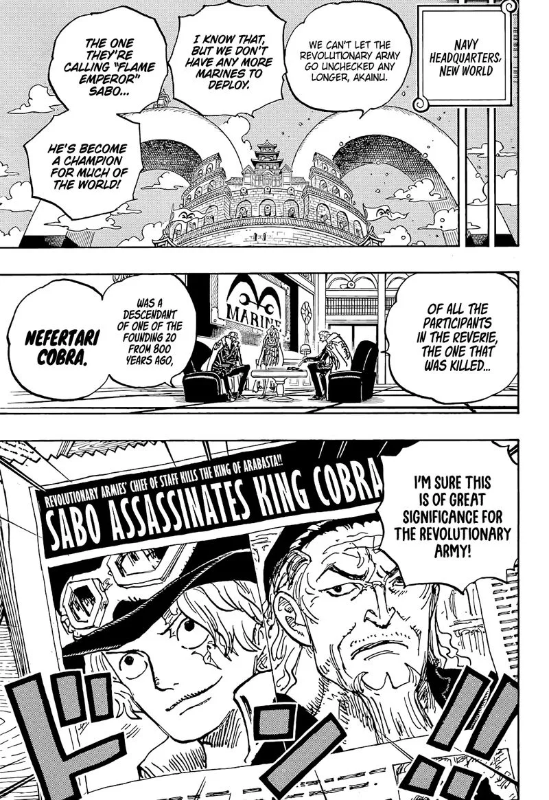 One Piece Chapter 1054: Flame Emperor – Page 13