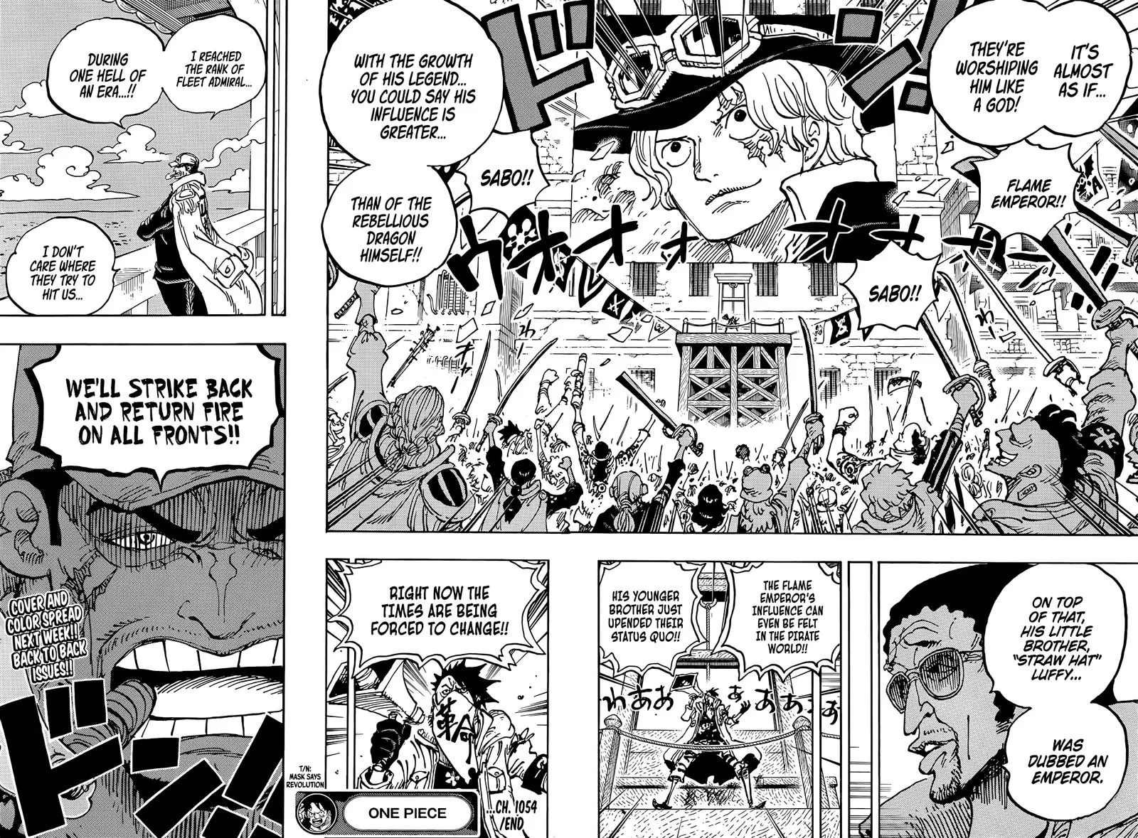 One Piece Chapter 1054: Flame Emperor – Page 16