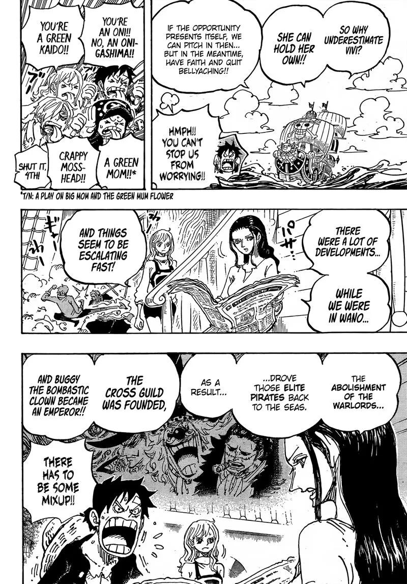One Piece Chapter 1060: Luffy's Dream – Page 6