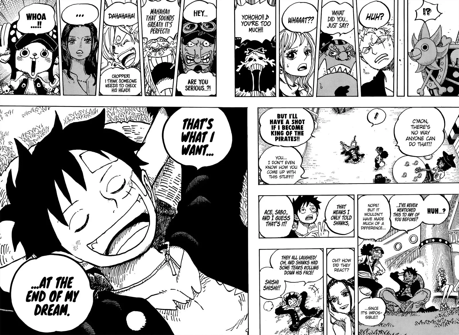 One Piece Chapter 1060: Luffy's Dream – Page 8