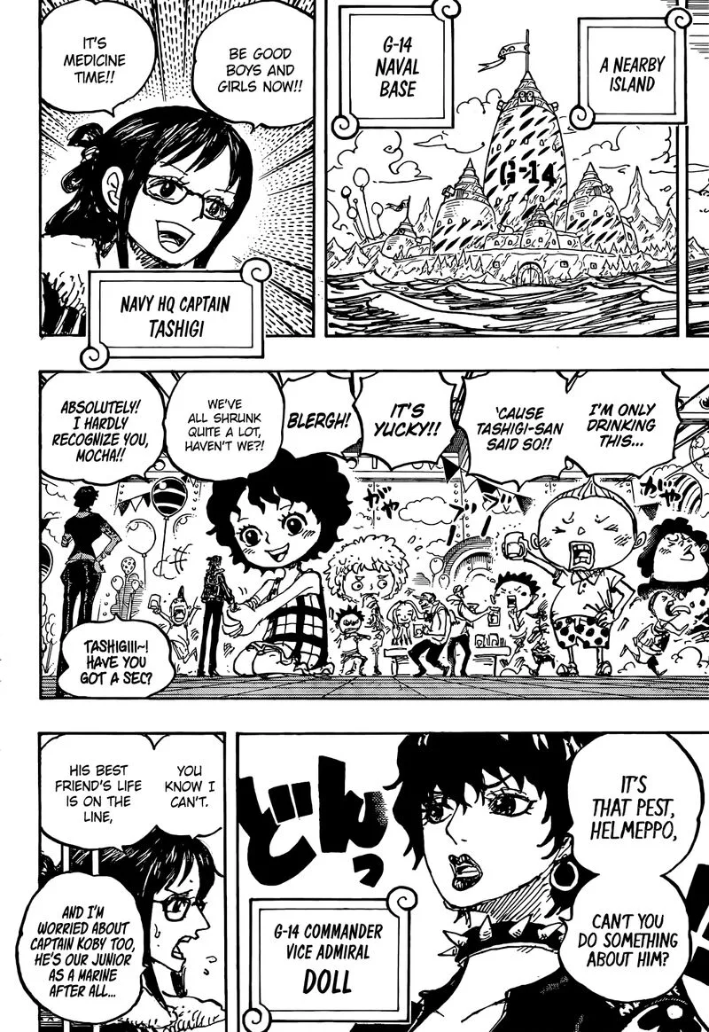 One Piece Chapter 1061: Egghead - The Island of the Future – Page 8
