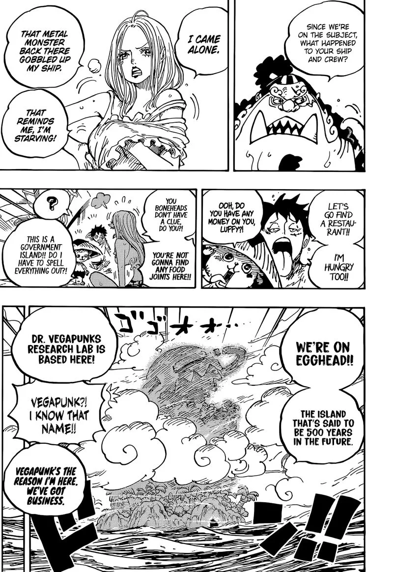 One Piece Chapter 1061: Egghead - The Island of the Future – Page 11