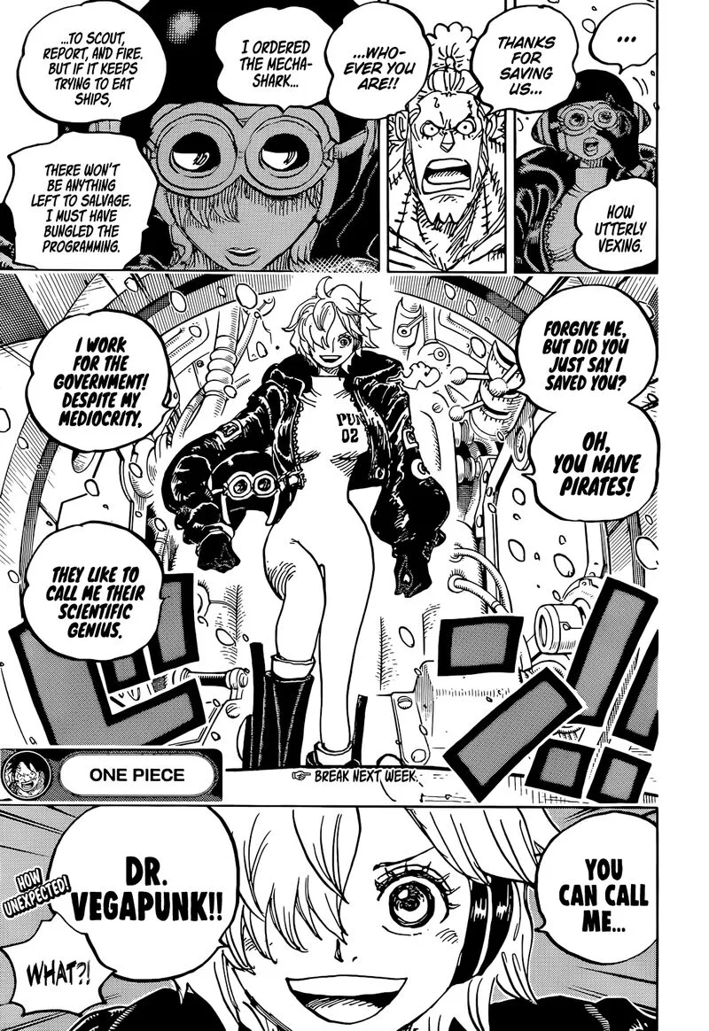 One Piece Chapter 1061: Egghead - The Island of the Future – Page 13