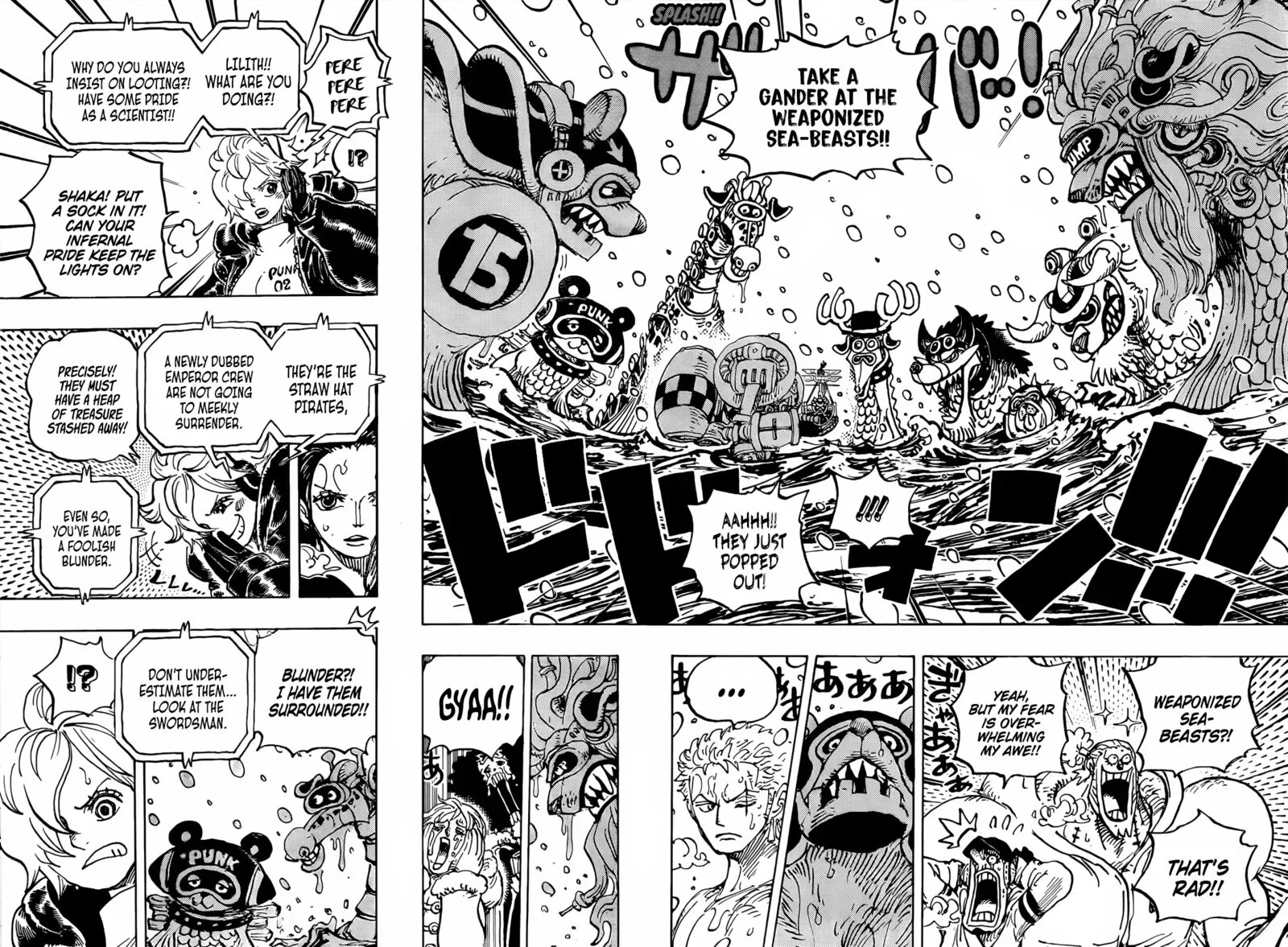 One Piece Chapter 1062: Adventure in the Land of Science – Page 4