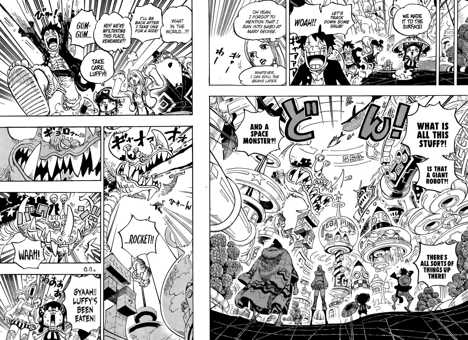 One Piece Chapter 1062: Adventure in the Land of Science – Page 7