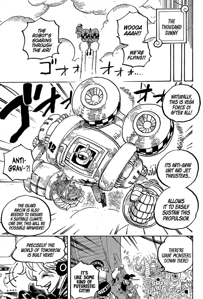 One Piece Chapter 1064: Egghead's Research Stratum – Page 12